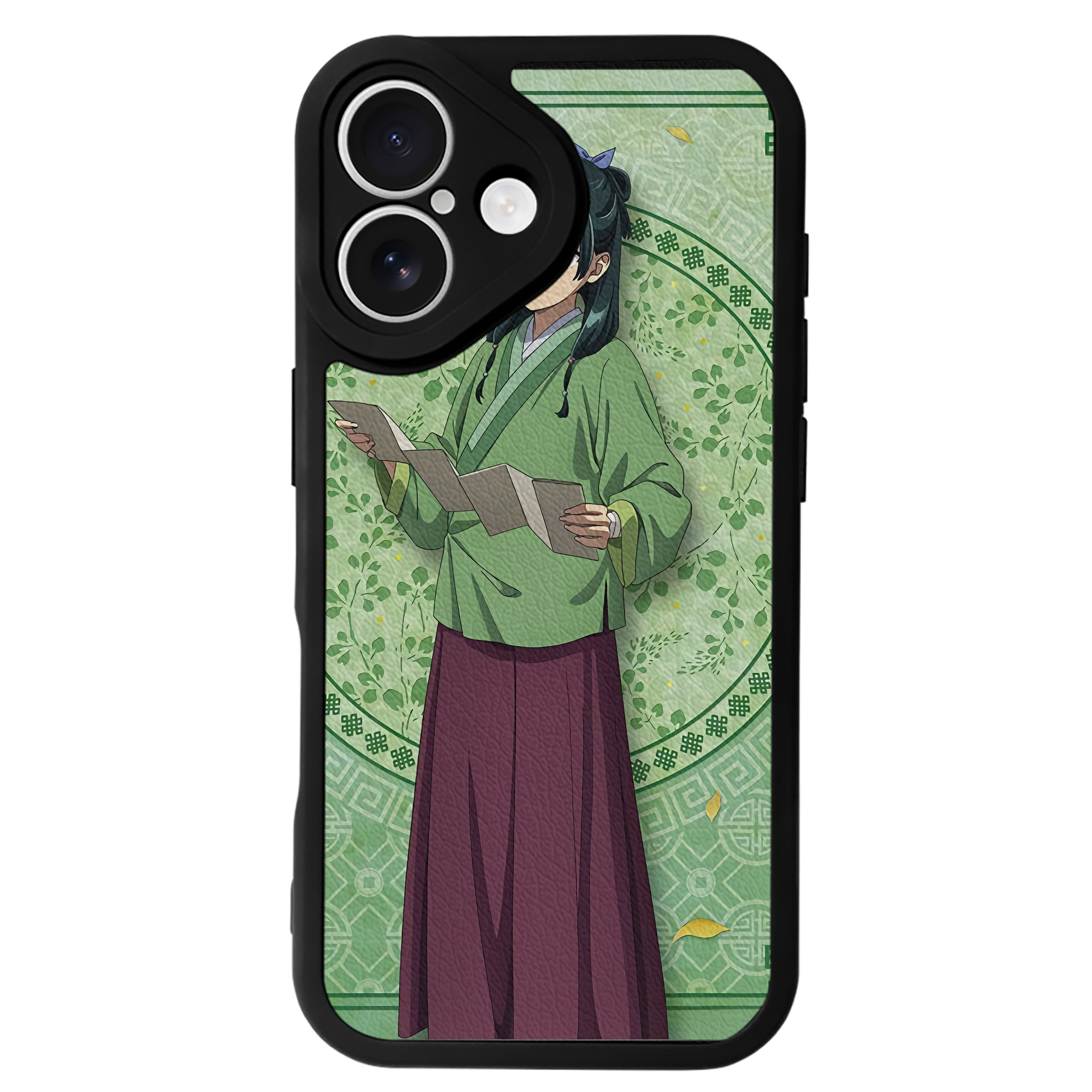 薬屋のひとりごと The Apothecary Diaries 【iPhone 16シリーズ対応】シリコンスマホケース（レザー調） 材質：シリコン